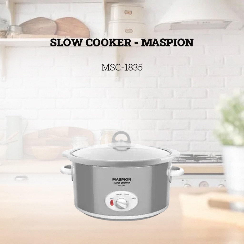 MASPION Slow Cooker 3.5 Liter MSC-1835