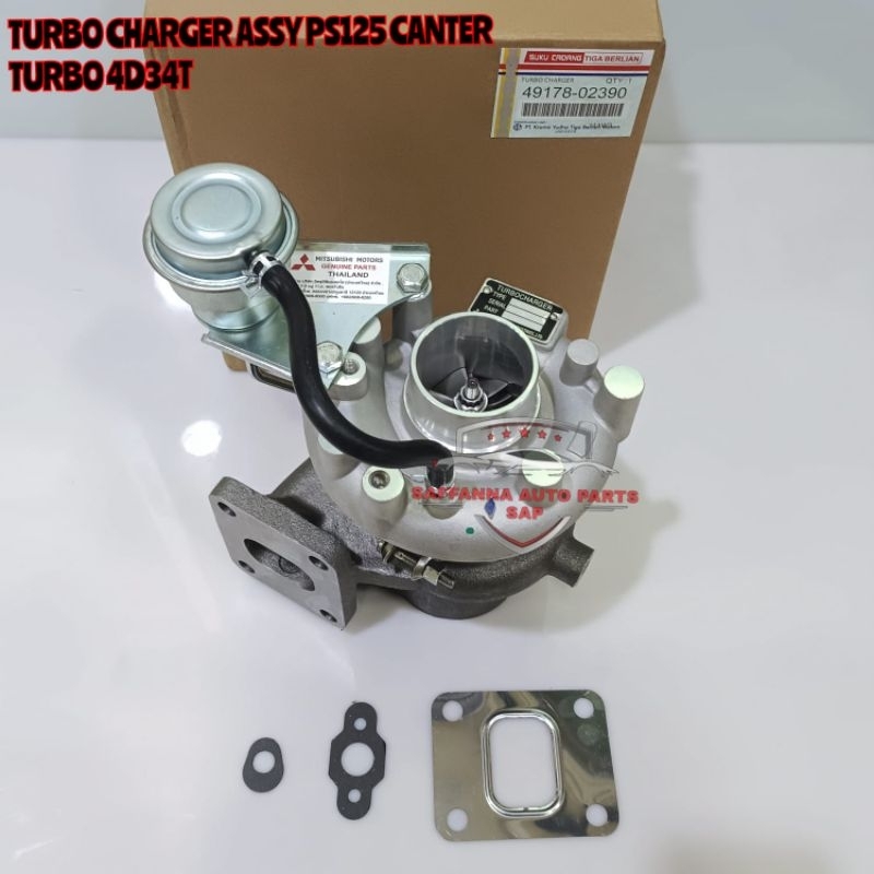 TURBO CHARGER ASSY MITSUBISHI PS125 TURBO CANTER ORI BERGARANSI