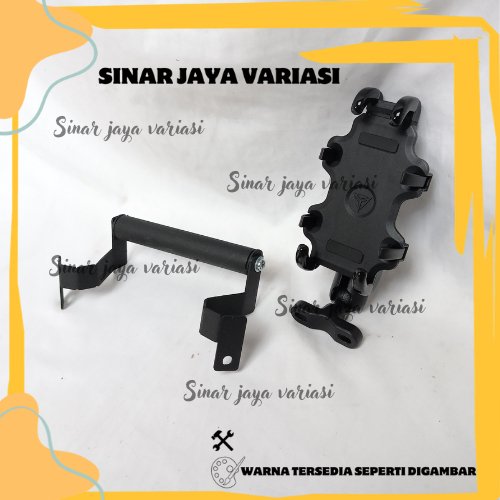 PAKET HOLDER GPS HP CBR 250 RR PHONE HOLDER MOTOWOLF ALUMUNIUM STANG MOTOR BRAKET BRACKET BREKET HOL
