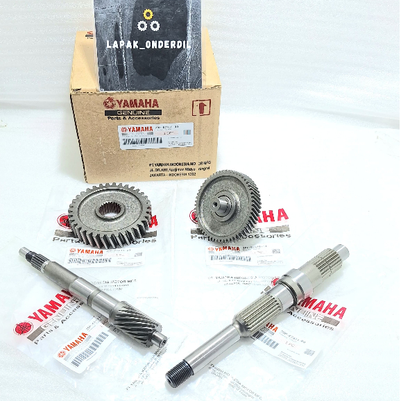 RASIO GEAR BOX SET RASIO GIGI RASIO 2DP YAMAHA NMAX N-MAX N MAX OLD LAMA ORIGINAL YAMAHA BARU