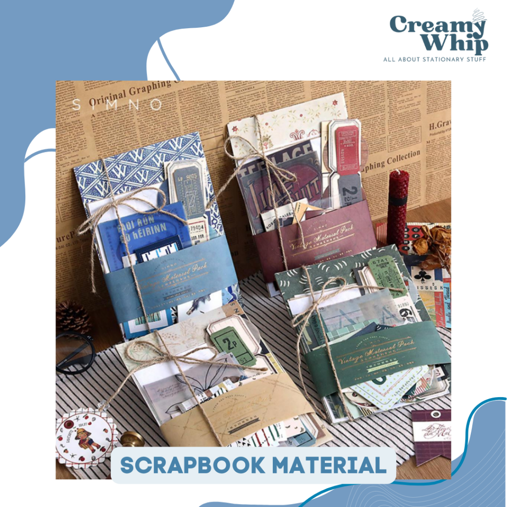 

Scrapbooking Material - Material Journaling Buku Jurnal Kegiatan Jurnaling Aneka Jurnaling Paper