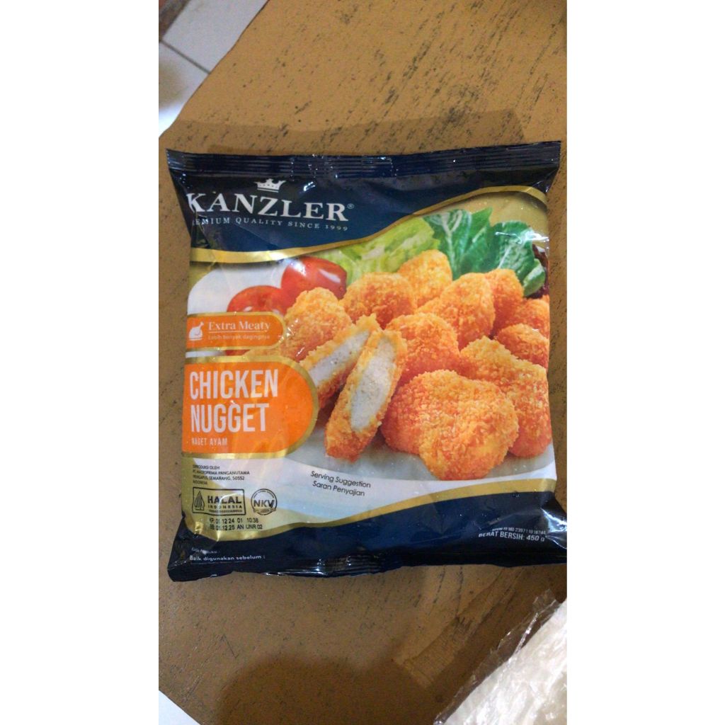 

KANZLER CHICKEN NUGGET 450GR