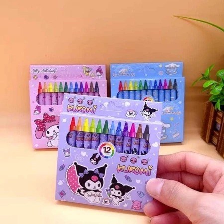

Crayon Mini Karakter Sanrio | Crayons Karakter Anak ( Supersellerindo )