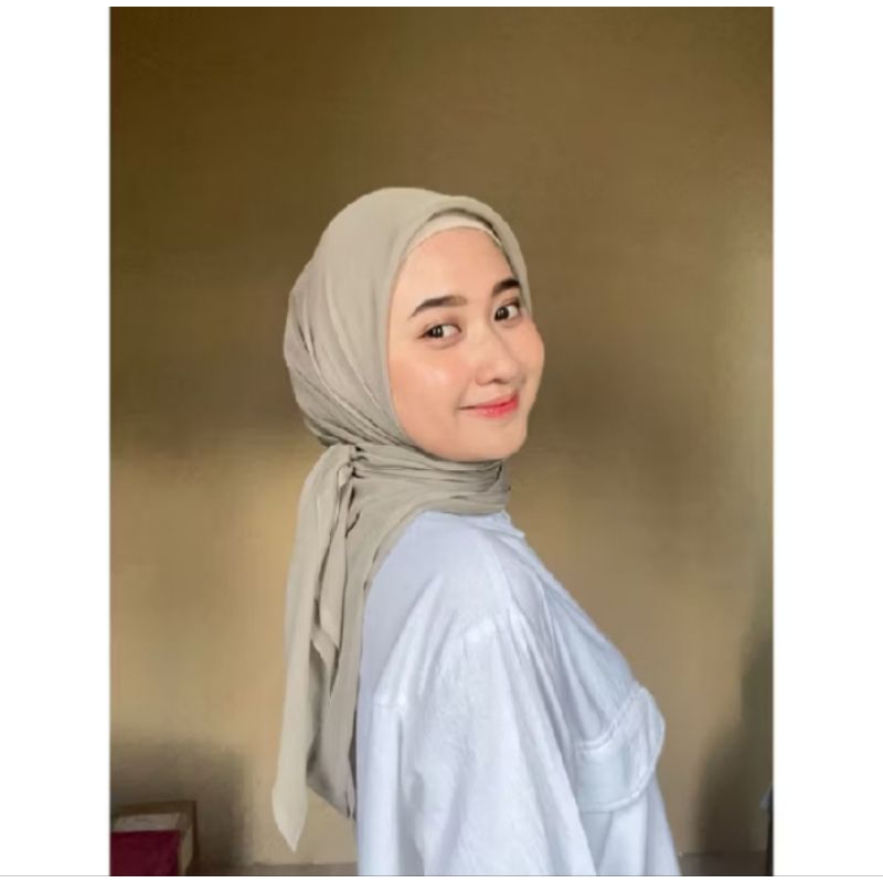 Hijab segiempat Paris Japan premium,kerudung segiempat Paris japan original