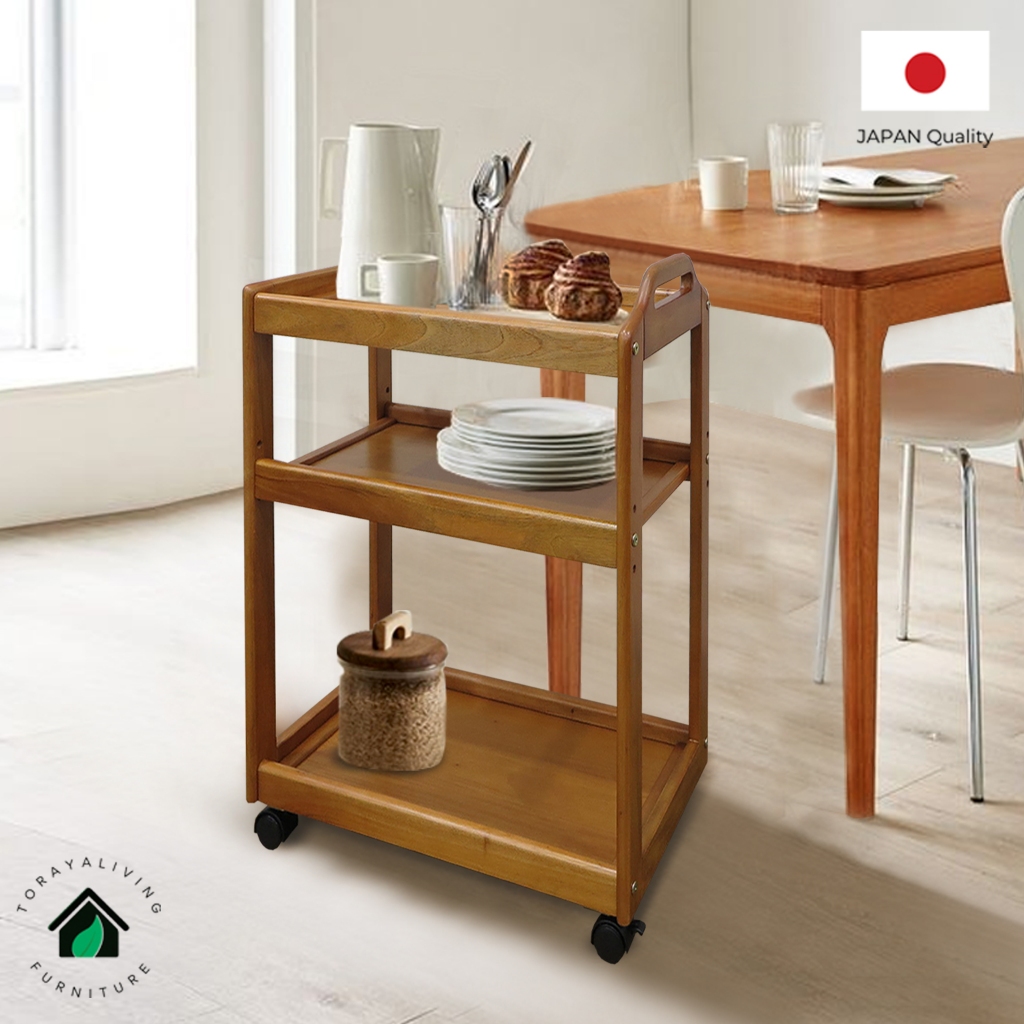 Toraya Troli Dapur/ Meja Dapur Dorong/Rak Dapur Dorong/Kitchen Cart/WA-405