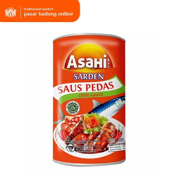 

Asahi Sarden Saus Pedas 155gr