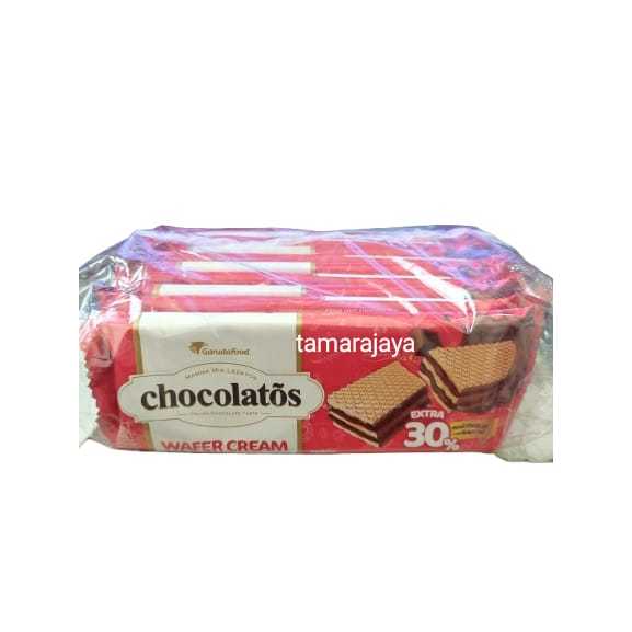 

CHOCOLATOS WAFER 16 gram isi 10 Pcs ( harga 1 Pack )