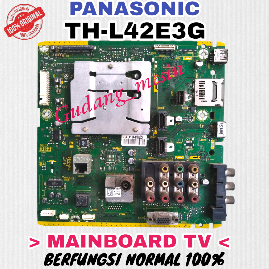 MAINBOARD TV PANASONIC TH-L42E3G/ MB TV PANASONIC TH-L42E3G / MESIN TV PANASONIC TH-L42E3G / MODUL T