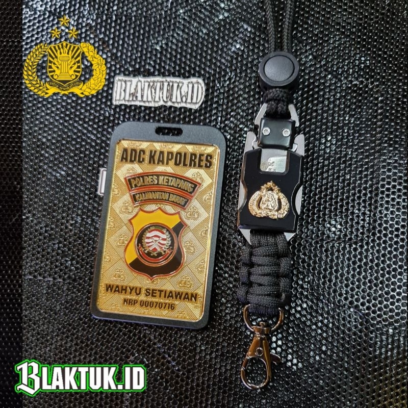 

plat id name tag POLDA POLRES full set satu muka