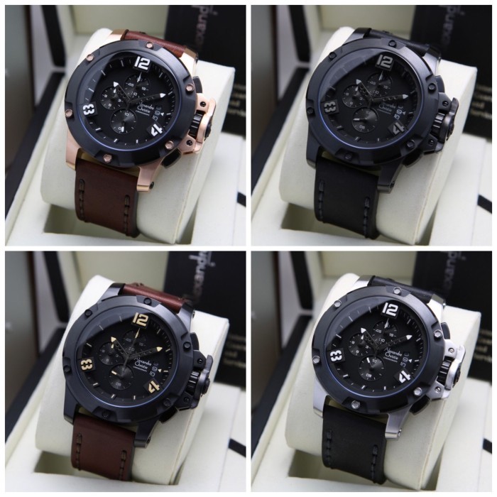 JAM TANGAN ALEXANDRE CHRISTIE AC 6295 KULIT PRIA ORIGINAL