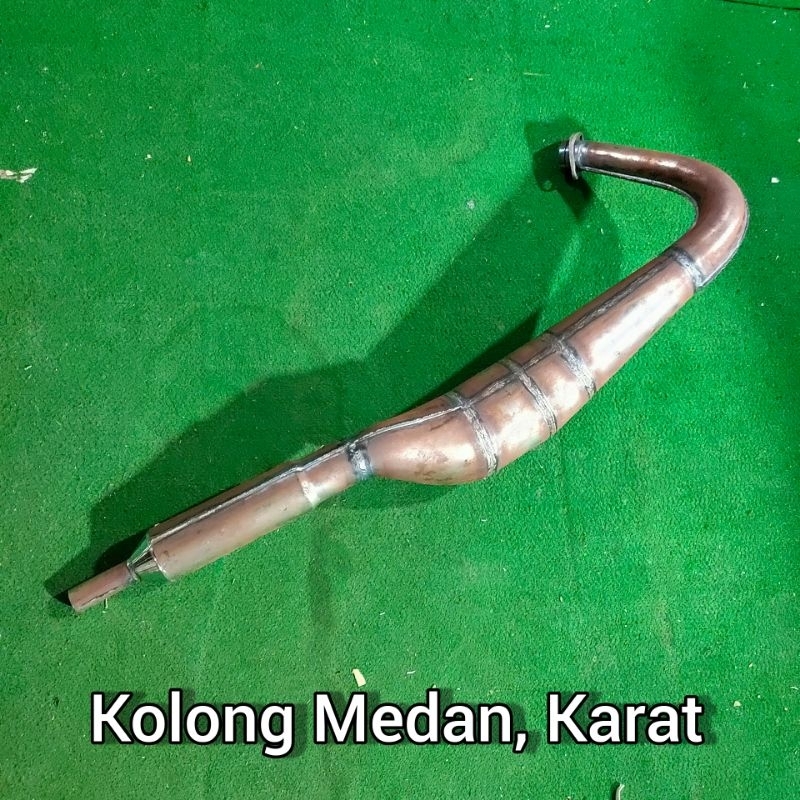 Knalpot RX King  Kolong Medan Kolong Karat Knalpot kolong telo RX king knalpot yt115