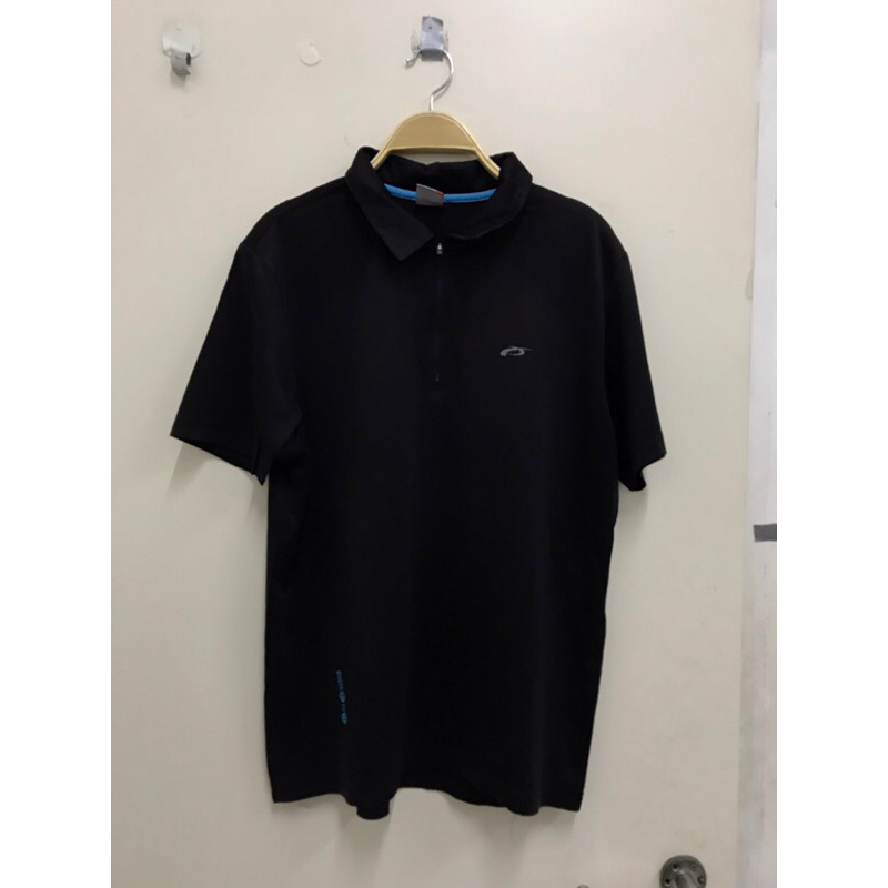 "PRELOVE" Baju Kaos Hitam Olahraga Outdoor Zipper Prospecs Original