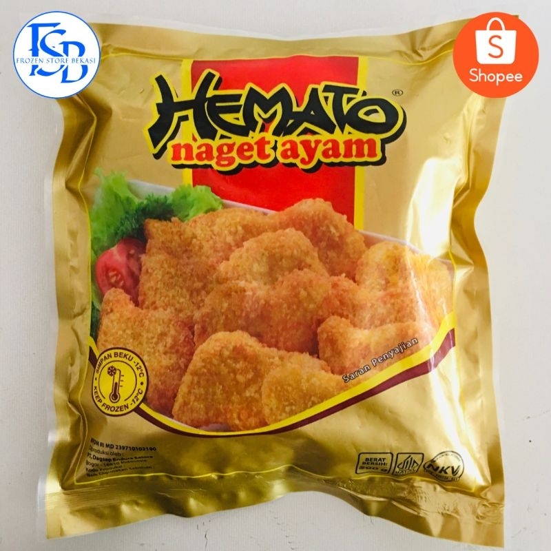 

HEMATO NAGET AYAM GOLD (REGULER & STIK 500GR)