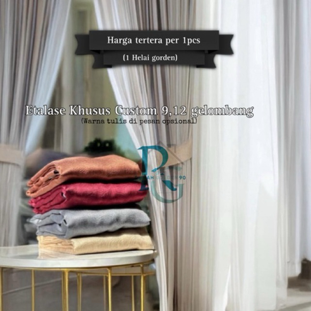 [ Rumah Gorden Costume ] Gorden Pintu Gorden Polos Gordeng Blackout Gorden Minimalis Embos Safron Co