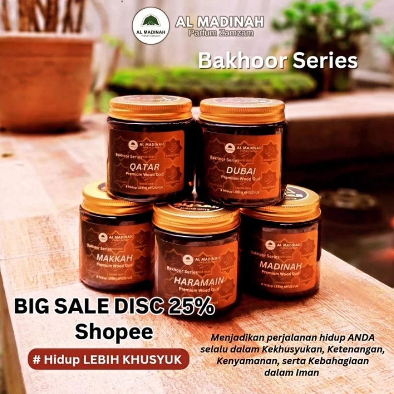 BAKHOOR SERIES GRADE A - Bakhoor Premium Grade A - Buhur Bukhur Arab Dupa - Pengharum Ruangan - AL M