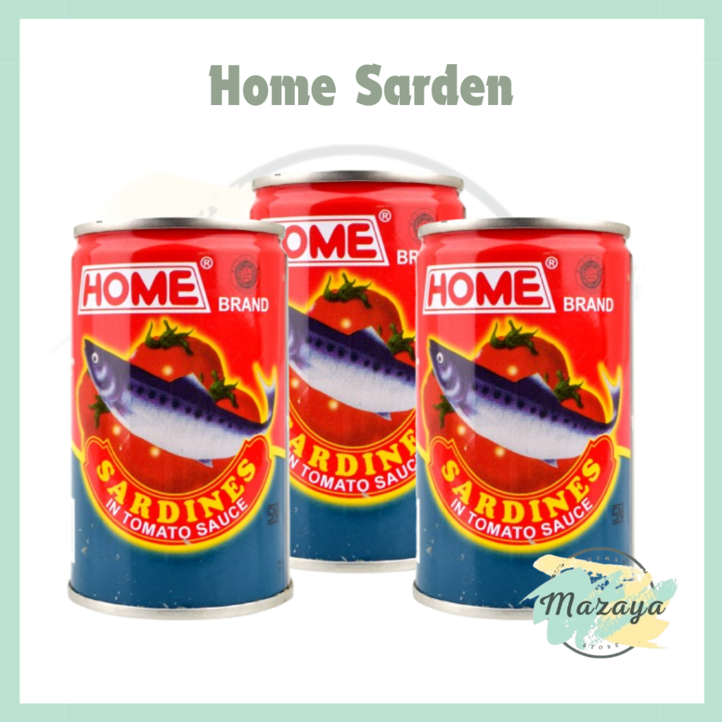 

HOME SARDEN SAUS TOMAT KEMASAN KALENG 155GR - MAZAYA HOMESTORE