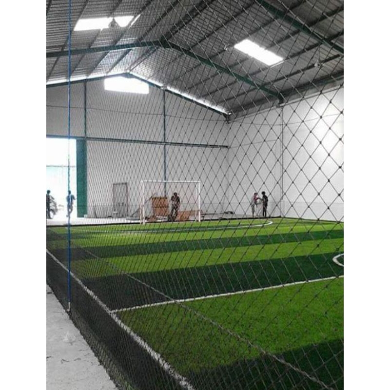 Pembuatan Lapangan futsal.Rumput Sintetis 5cm