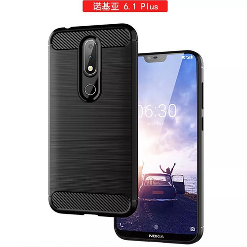 CASE IPAKY CARBON NOKIA 3 / NOKIA 3.1+ PLUS / X3 / NOKIA 5 / NOKIA 5.1+ PLUS / X5 / NOKIA 6 / NOKIA 