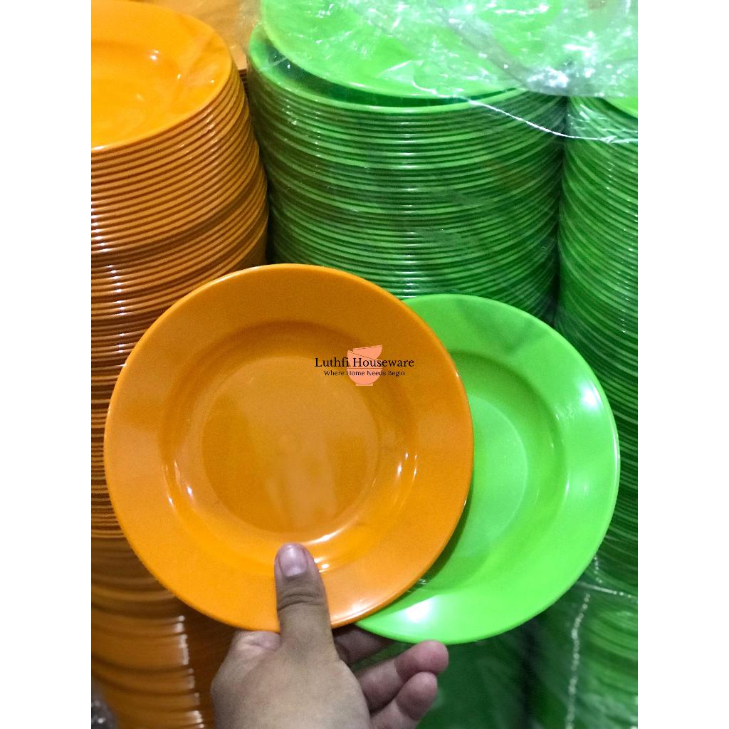 PIRING PLASTIK KECIL WARNA SSJ  - SSJ P06W