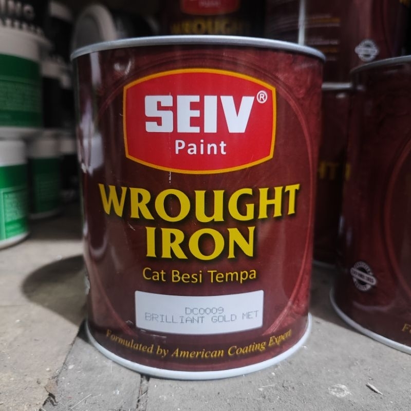 Cat Besi Seiv Brilliant Gold Met 1kg