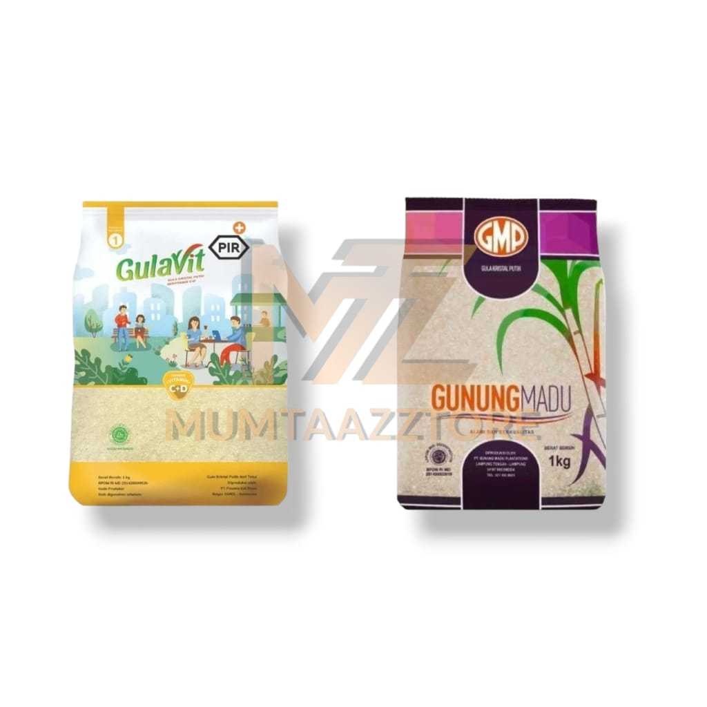 

MTZ GLAA GULA PASIR KEMASAN GULAVIT 500GR | GULA GMP 1KG | PSM 500GR