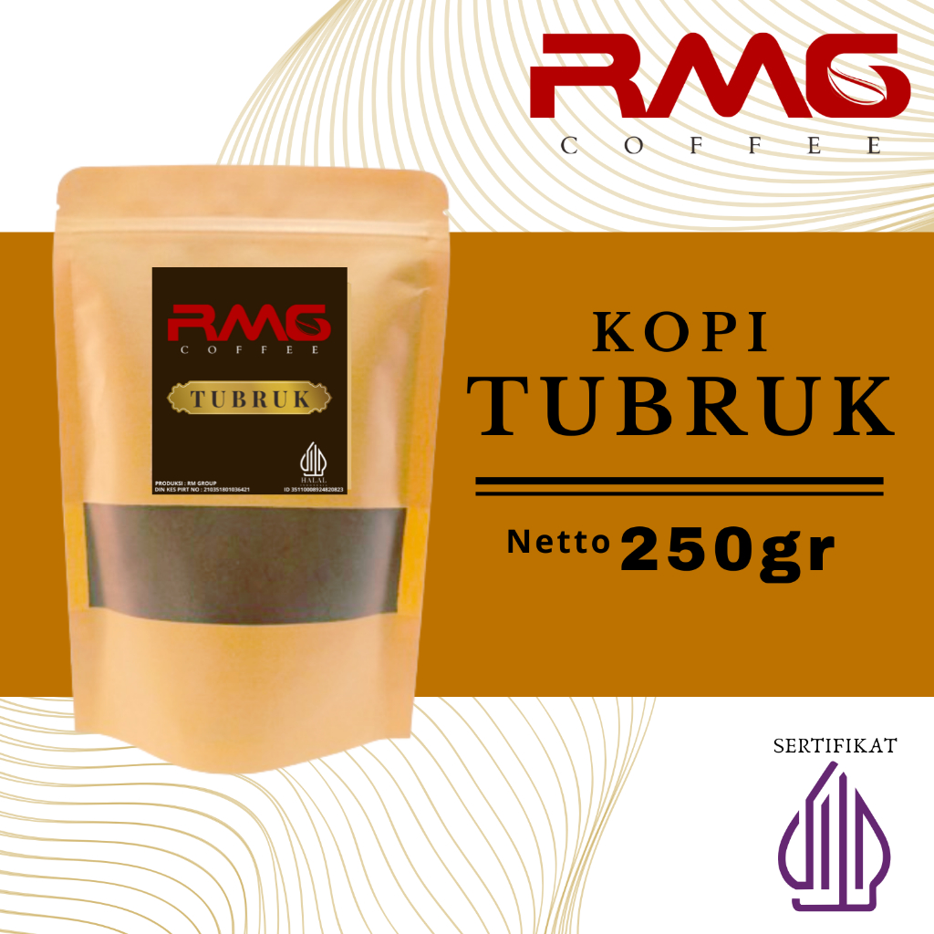 

Bubuk Kopi TUBRUK ASLI isi 250 gram Bubuk Kopi Pilihan