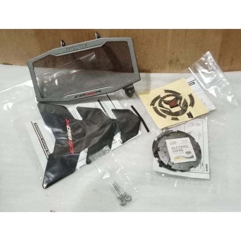 Aksesoris Set New Honda CB 150 r 150r Led Original Ori Honda 0800A-K15-MGUN Tutup Radiator , Tank Pa