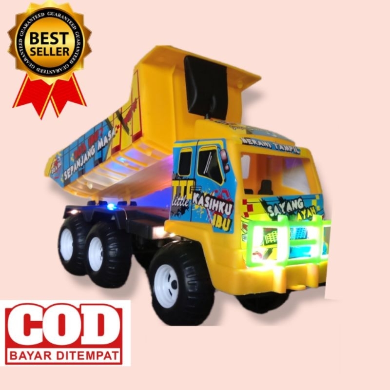 ( 999 TL ) Mainan Mobilan Truk Truck Pengangkut Pasir TTD 999
