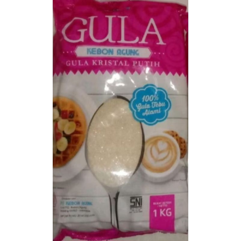 

GULA PASIR KEBON AGUNG 1kg