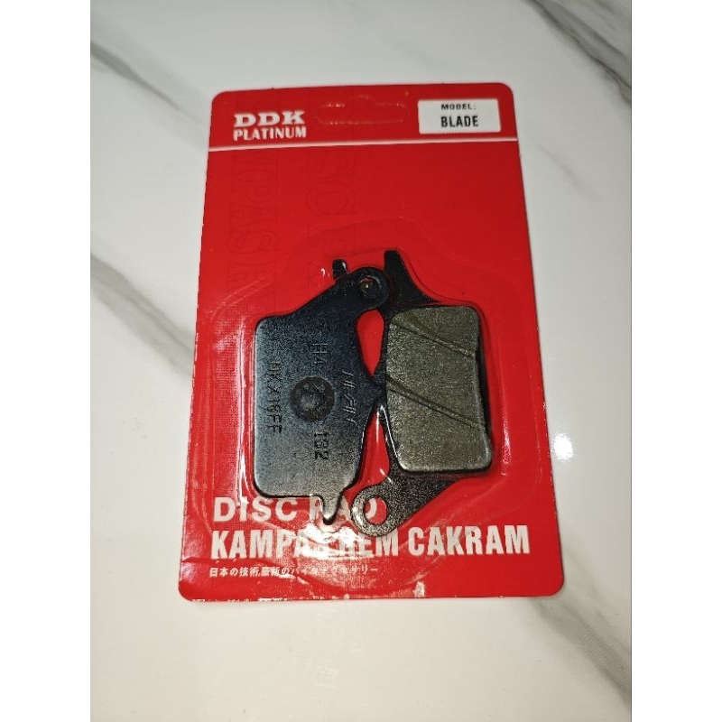 (10 set) Dispad / Disc Pad Kampas Rem Cakram Depan DDK Platinum Motor Blade / Revo Absolute / Revo F