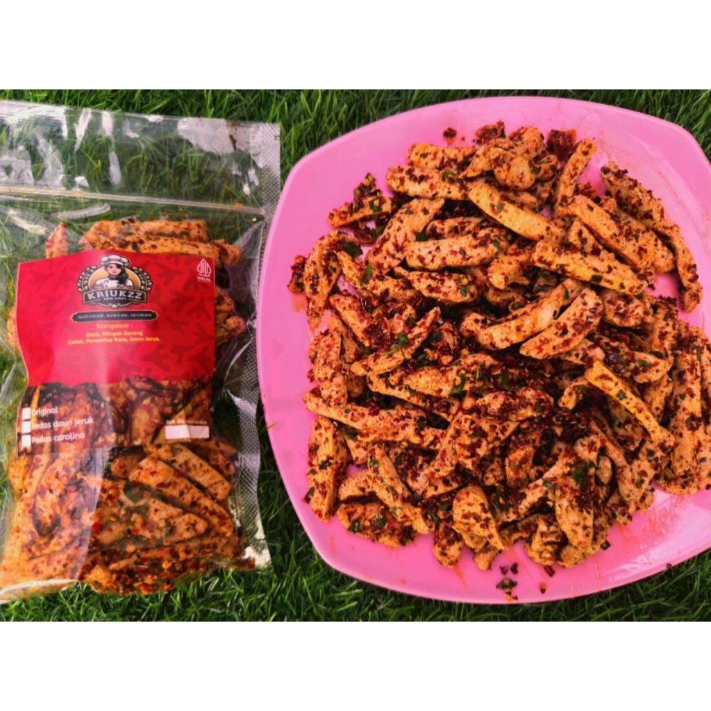 

BASRENG KRIUKZ PEDAS DAUN JERUK 250gr 500gr 1000gr ( NGEUNAH , RENYAH , SEUHAH)