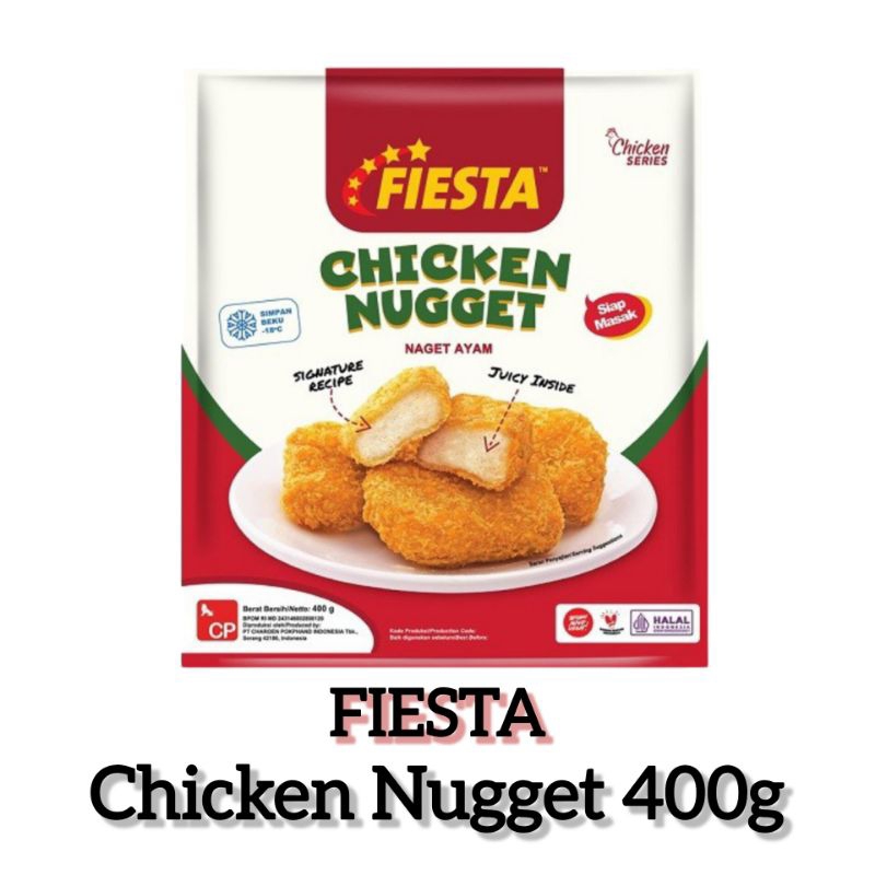 

Fiesta chicken nugget 400g