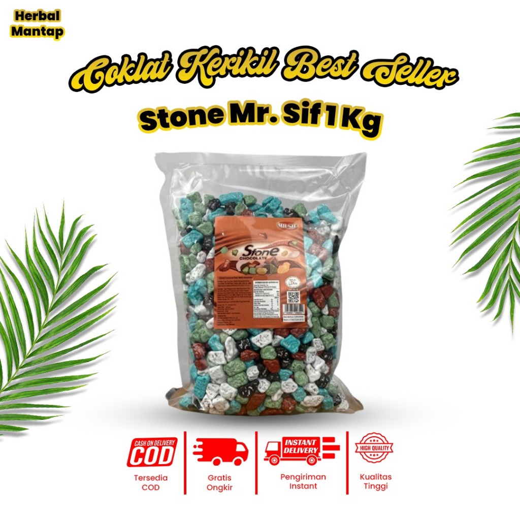 

Coklat kerikil 1 kg bestseller qoality - food, chocolate Coklat Batu Oleh Oleh Haji Umroh