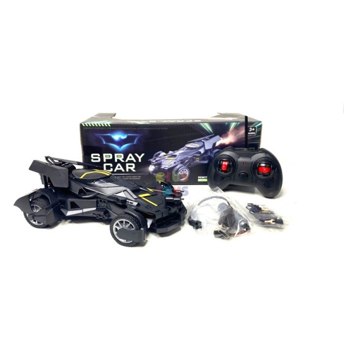 Mainan Mobil Remote Control Spray Car | Batmobile