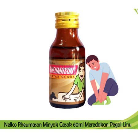NELLCO Rheumason Minyak Gosok 60ml