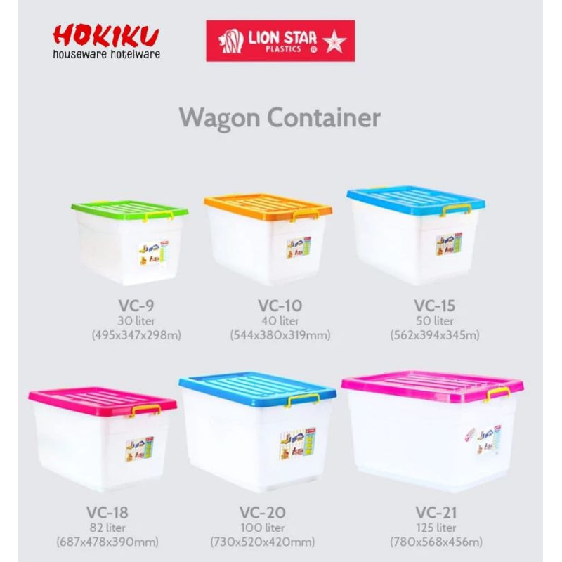 WAGON CONTAINER LION STAR