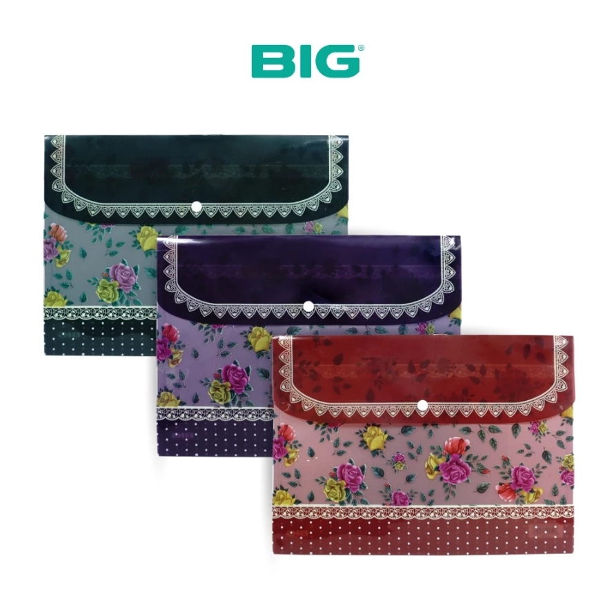 

BIG - Map Kancing 1 Vintage Rose Motif Bunga Mawar Klasik / Dokumen F4