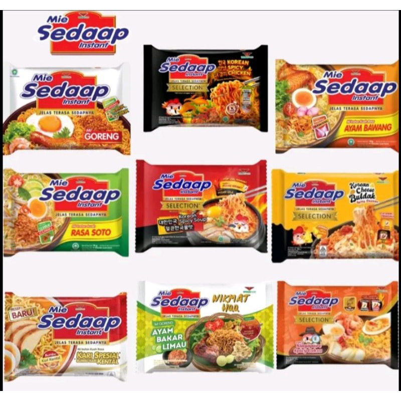 

Mie Sedaap Kuah Goreng 10 Bungkus - Semua Varian - Food, Noodles