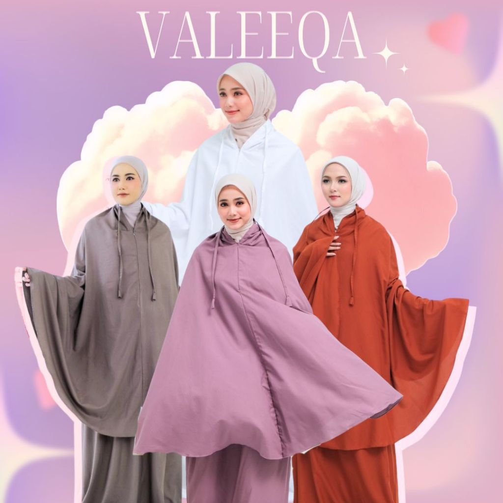Mukena Dewasa Jumbo Valeeqa Mewah Bahan Adem Shanum Collection
