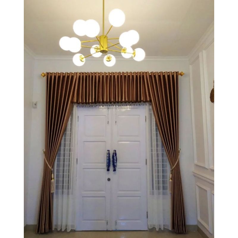 1 SET GORDEN BLACKOUT POLOS ORIGINAL PREMIUM SAFRON PONI BLACKOUT SAFRON| TIRAI GORDEN | GORDEN HOTE