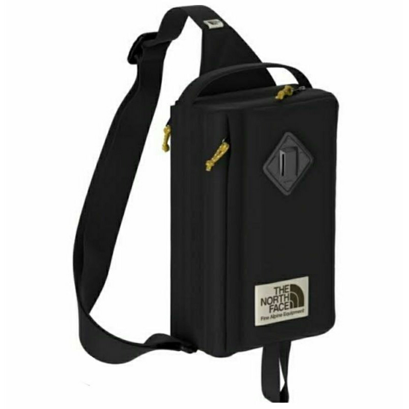 THE NORTH FACE BERKELEY FIELD BAG BLACK TAS SELEMPANG TAS TRAVELING HIKING TREKKING ORIGINAL
