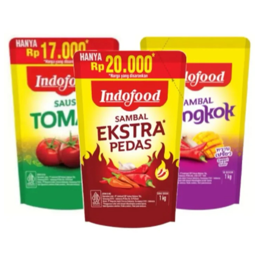 

sambal indofood kemasan 1kg