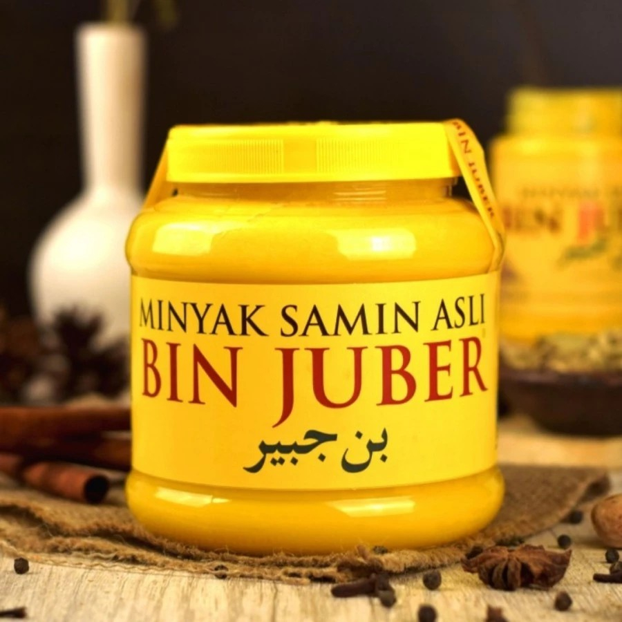 

Minyak Samin Bin Juber Kemasan 1kg Minyak Nabati Dijamin 100 % Halal dan Banyak Manfaat