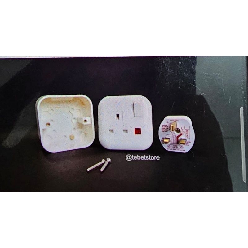 PANASONIC STOP KONTAK AC SET WARNA PUTIH