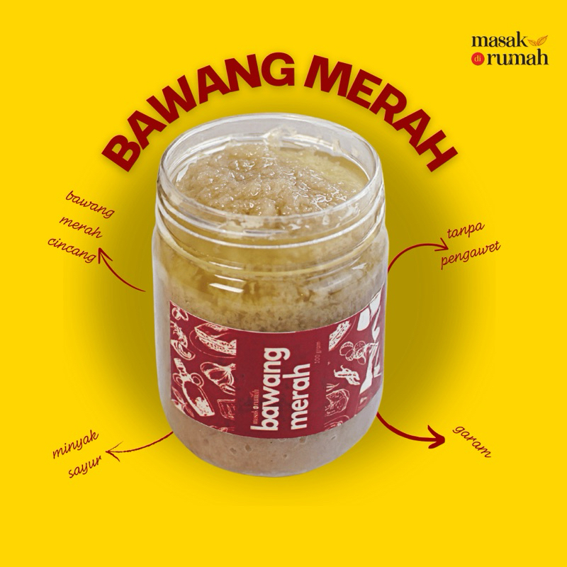 

Bawang Merah / Bawang Putih Cincang 100-200gr Bumbu Instan Praktis Tanpa Pengawet - Hemat by Masak di Rumah