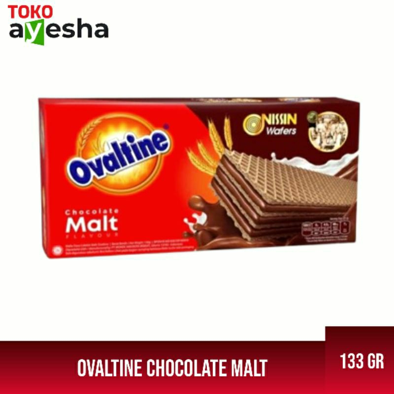 

Wafer Ovaltine Chocolate Malt 133 gr