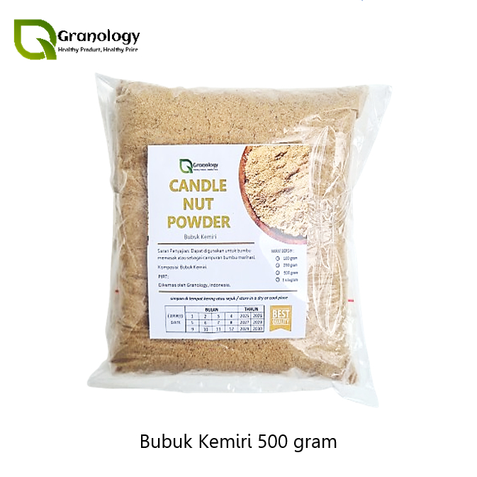 

Kemiri Bubuk / Candlenut Powder (500 gram) by Granology