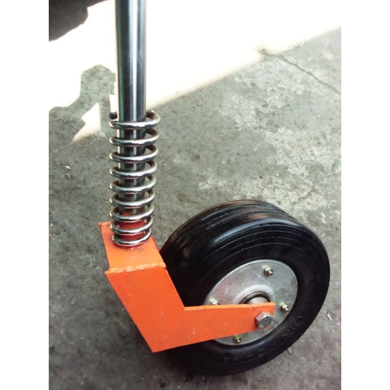 Roda Gletrek roda belakang gerobak dorong
