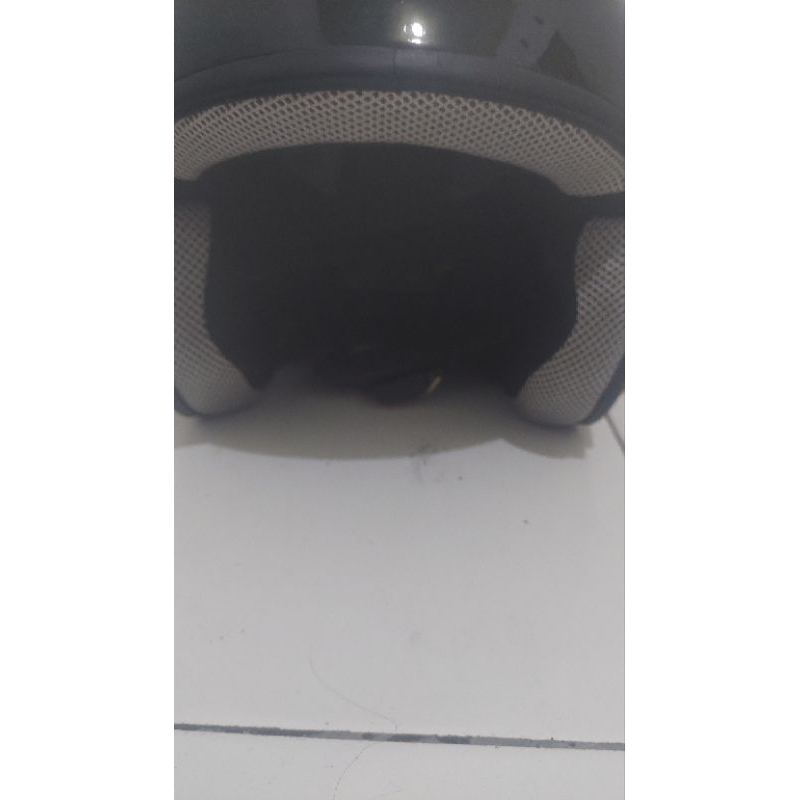 (preloved) Helm BMC original non kaca depan UK L