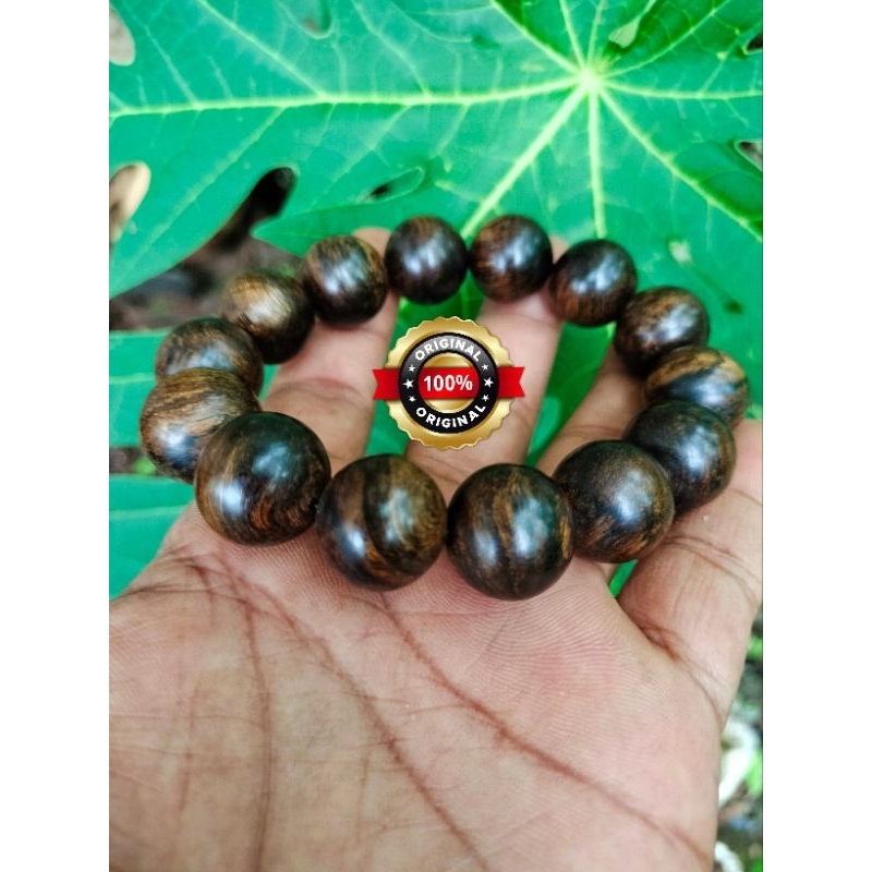 Gelang Gaharu Asli Tarakan Kalimantan Super Tenggelam 16mm